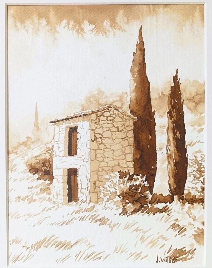 Мастер-класс по кофейной живописи