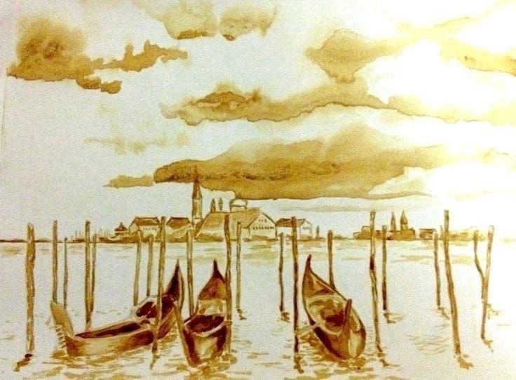 Мастер-класс по кофейной живописи