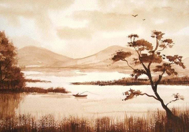 Мастер-класс по кофейной живописи