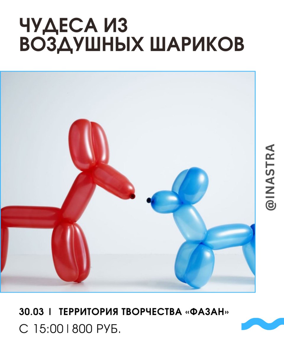 Чудеса из воздушных шариков