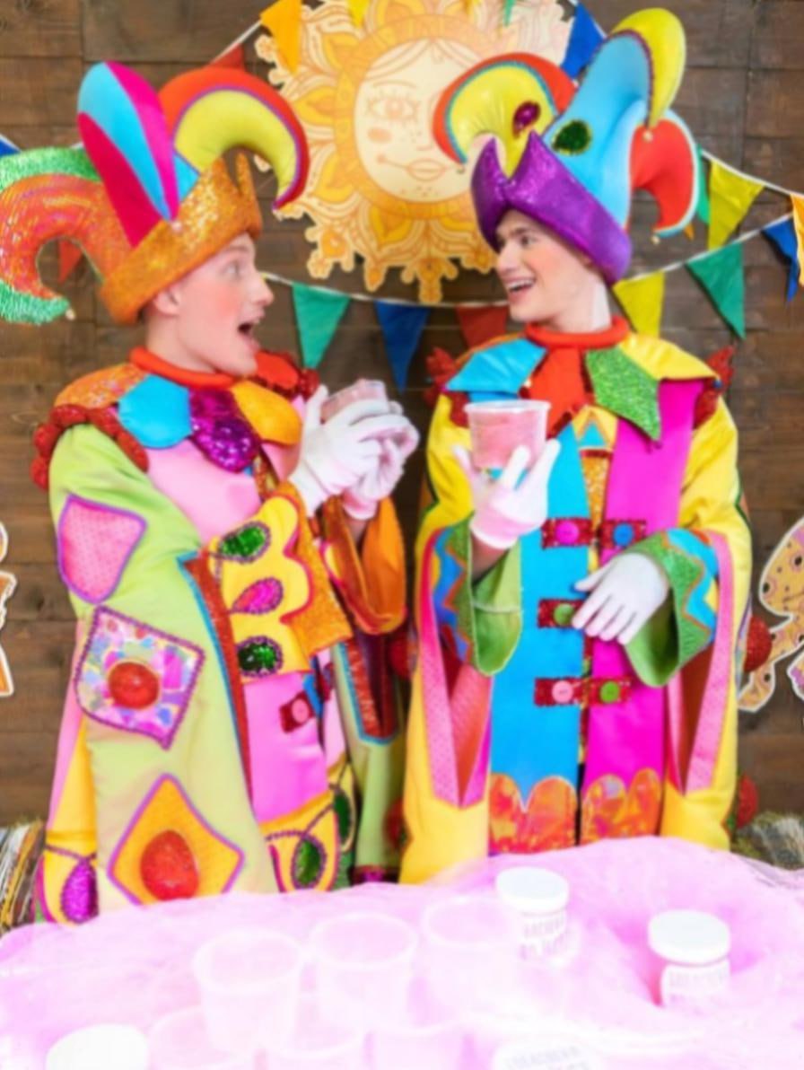 Надувное клоунское шоу