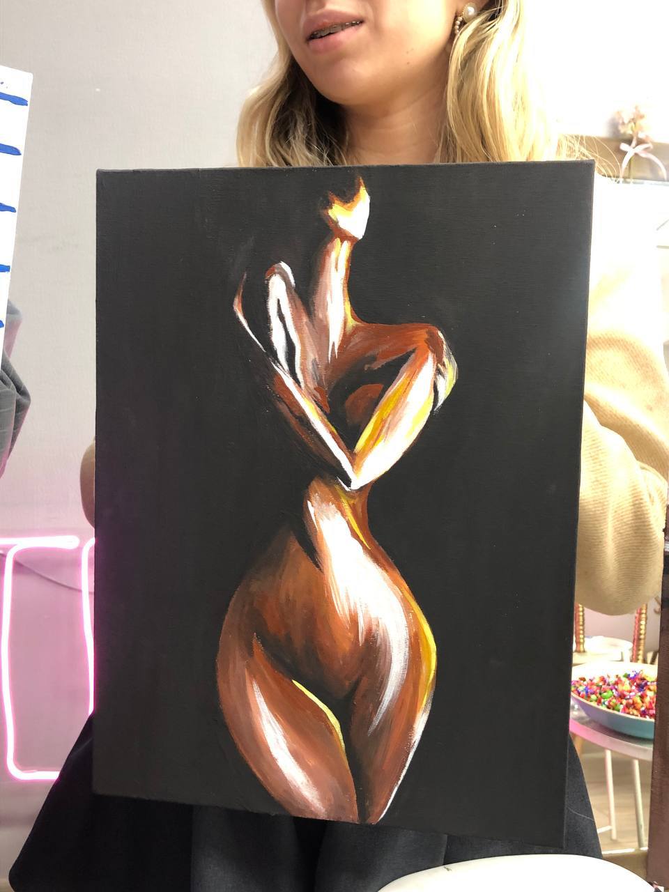 Пишем картины акриловыми красками