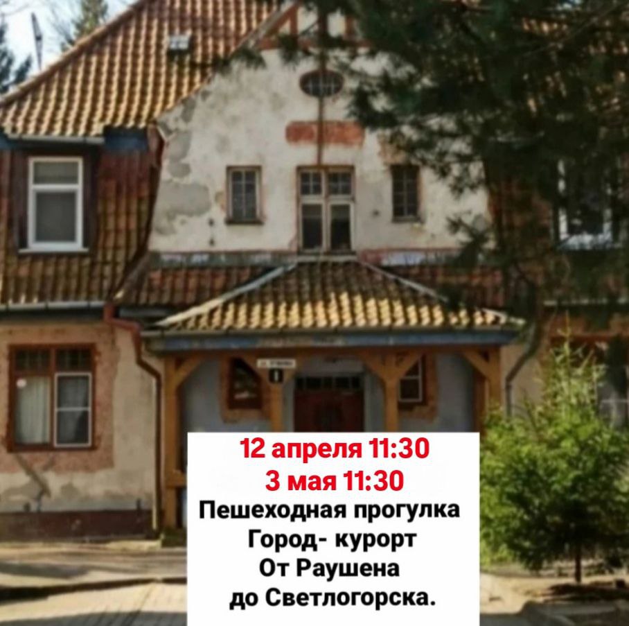 Пешеходная прогулка по Светлогорску