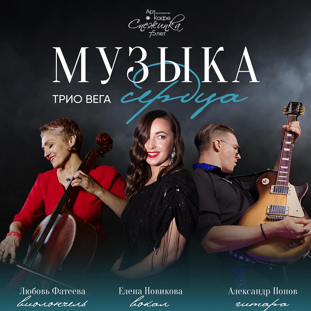 Концерт «Музыка сердца» от Трио Вега