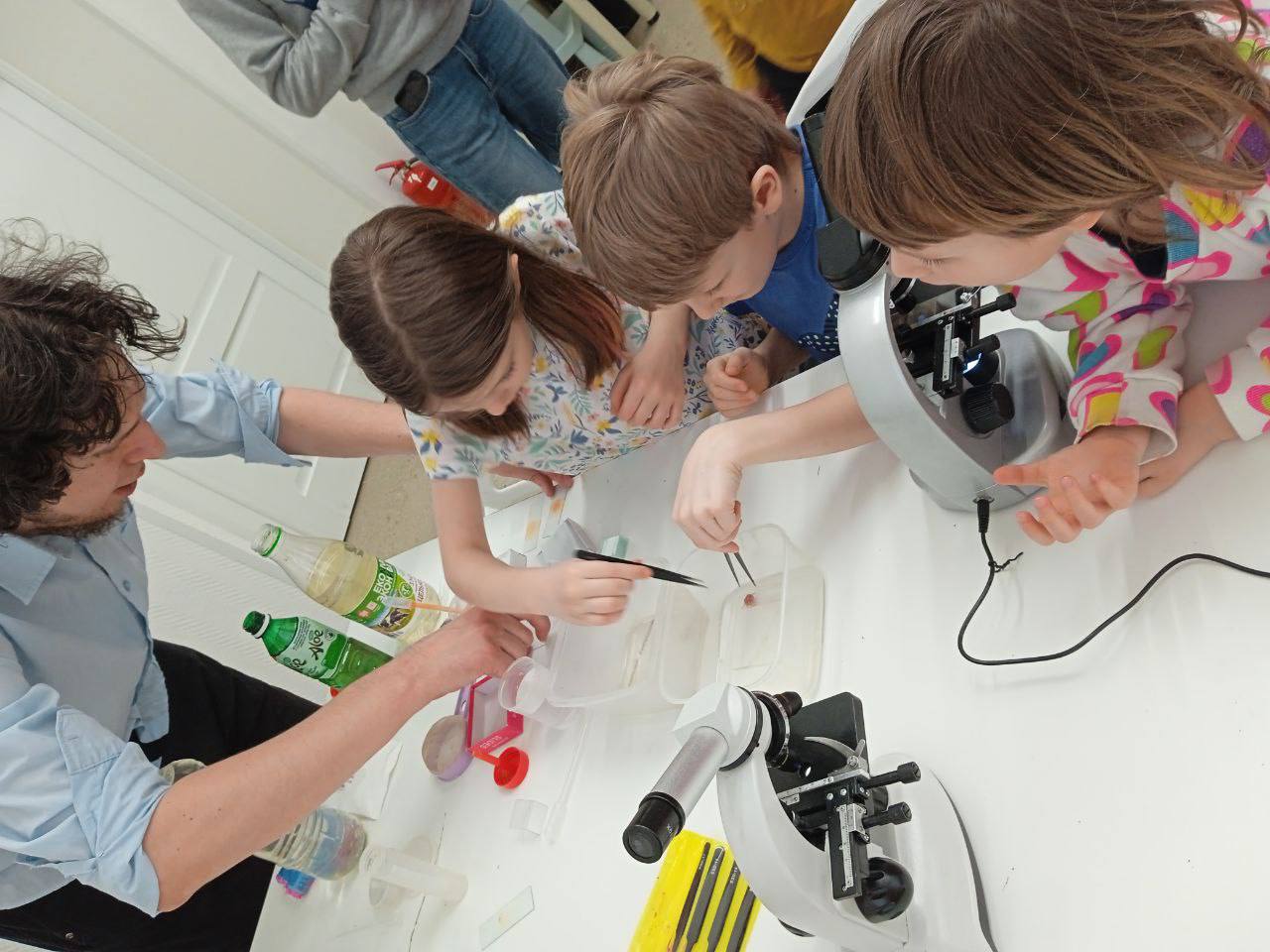 Биологический кружок «МИКРОСКОП и Я». Занятие «Эх, хвост, чешуя»