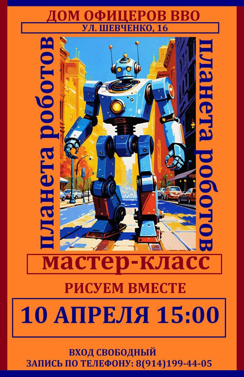 Космос. Планета роботов