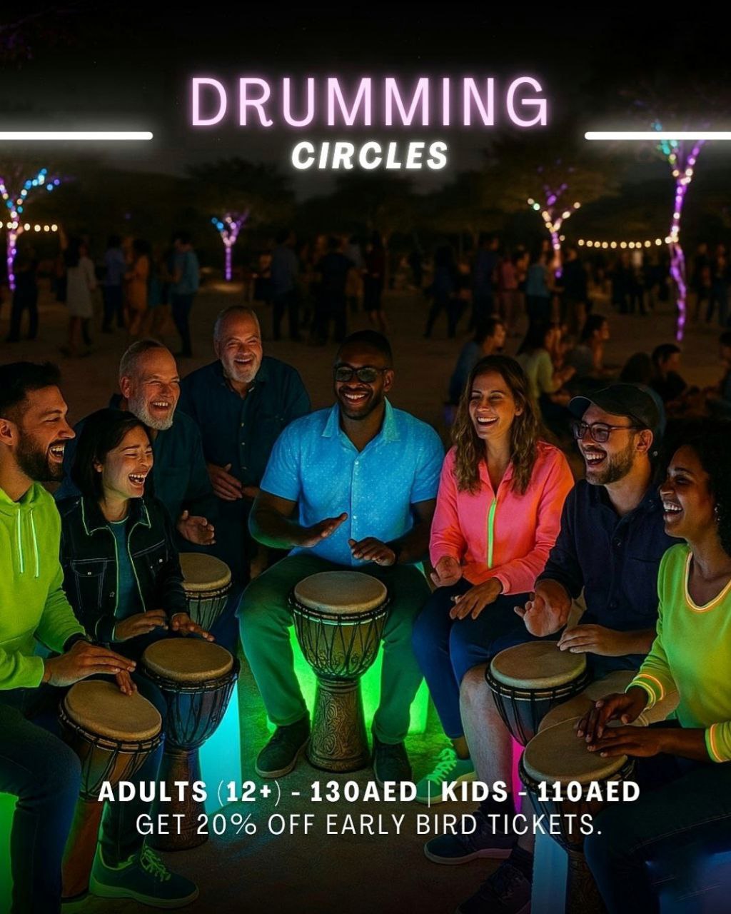 COSMIC GLOW — ночное волшебство в пустыне