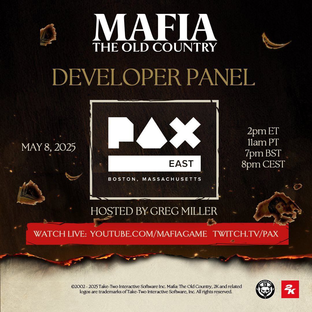 Developer Panel Mafia: The Old Country