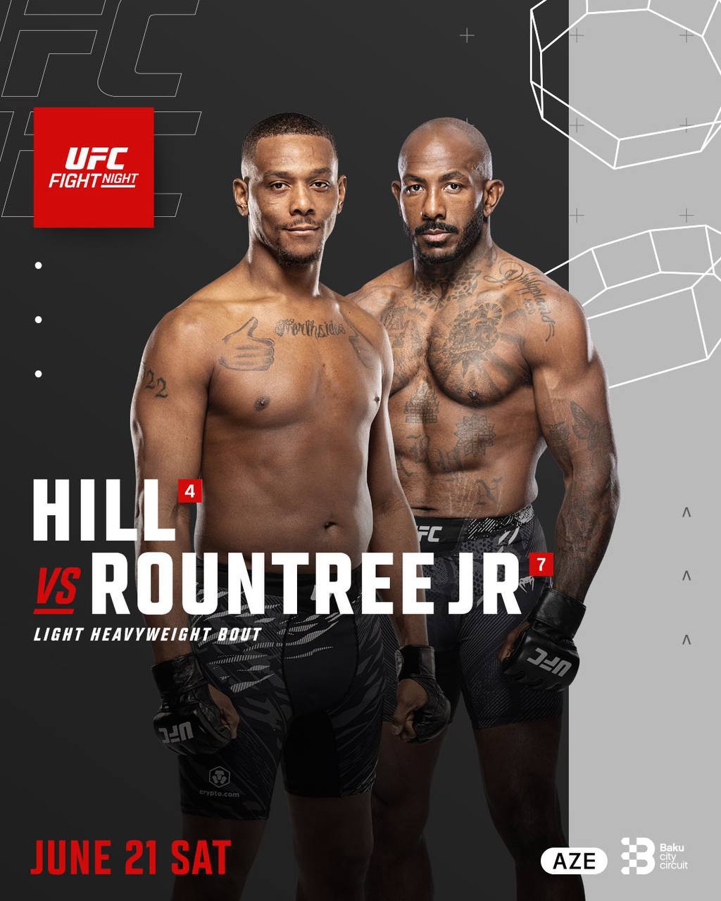 Поединок Джамала Хилла против Халила Раунтри