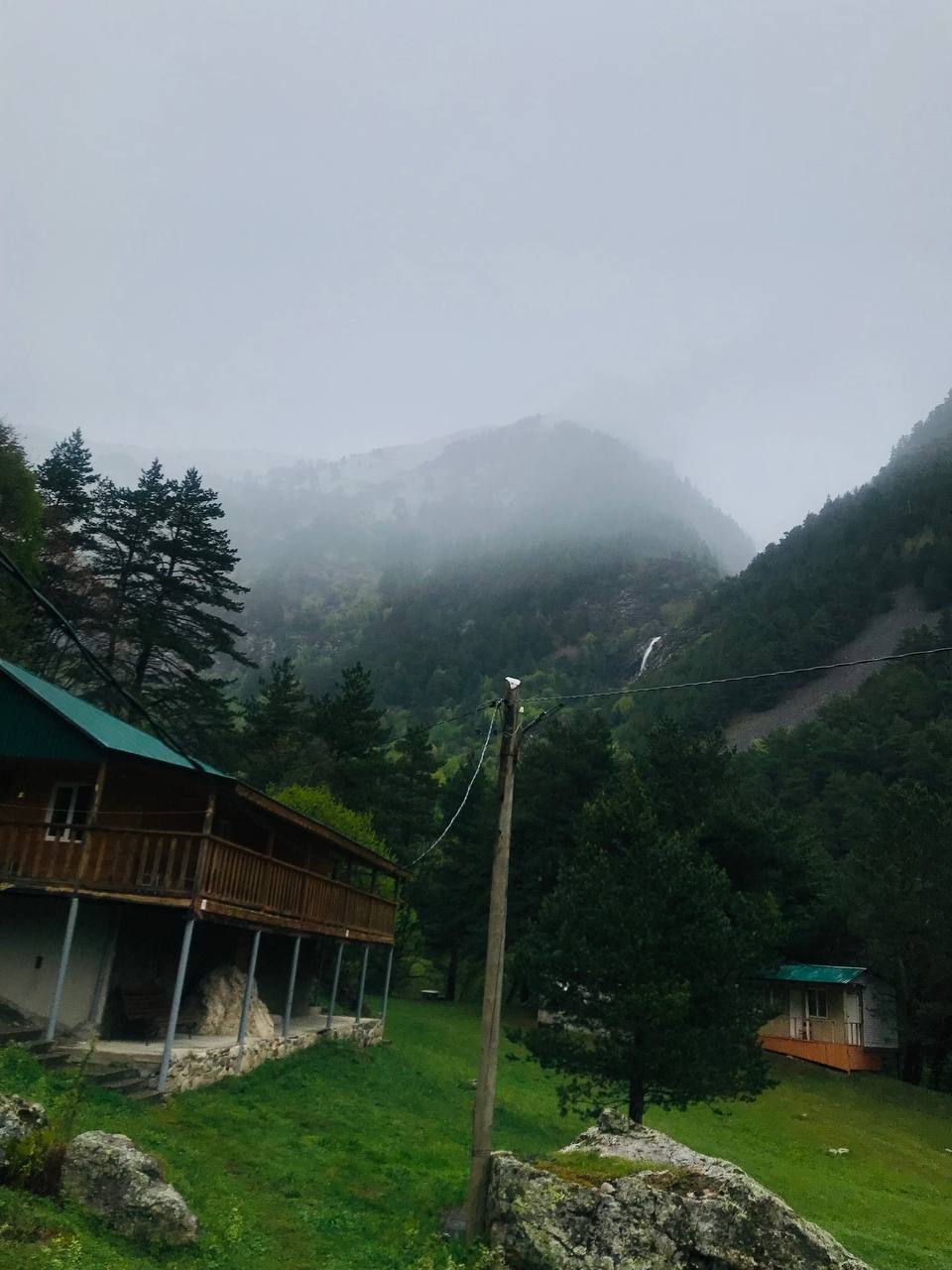 Палаточный горный лагерь