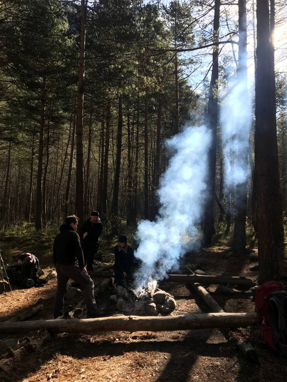 Палаточный горный лагерь