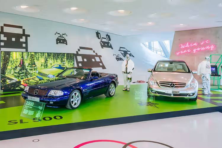 Выставка Youngtimer от Mercedes-Benz