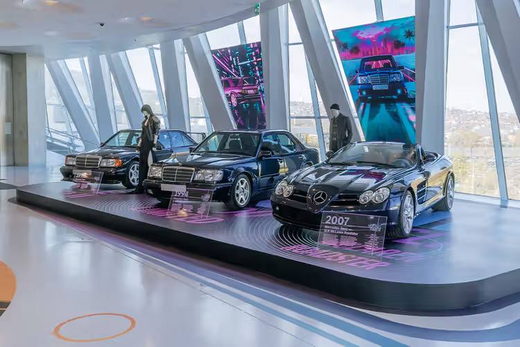 Выставка Youngtimer от Mercedes-Benz