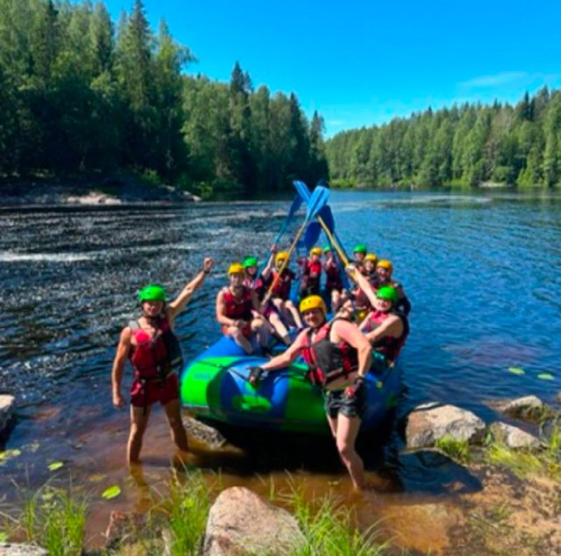 Рафт в Карелии