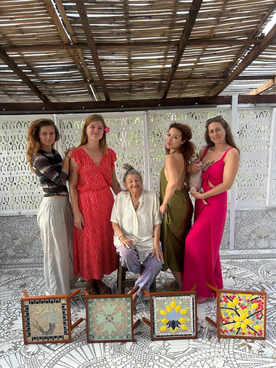 Воркшоп по мозаике