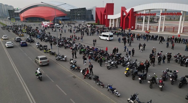 городское открытие мотосезона