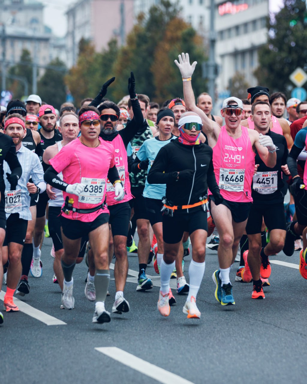 история легкоатлетической эстафеты по Садовому кольцу