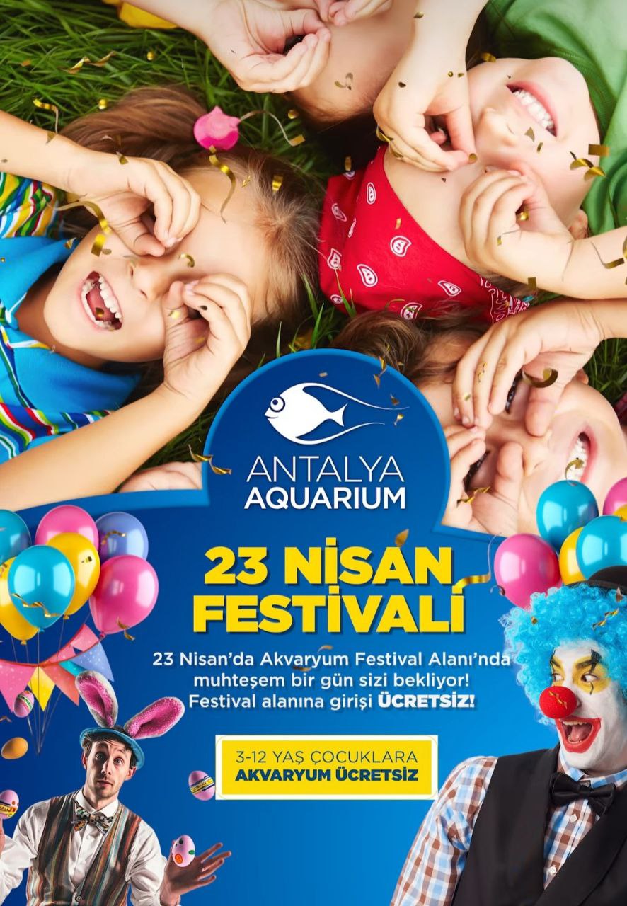 Детский фестиваль в Antalya aquarium