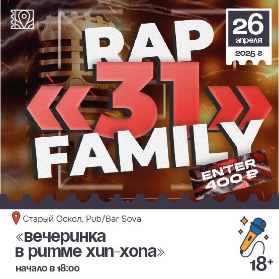 Вечеринка в ритме Хип-Хопа