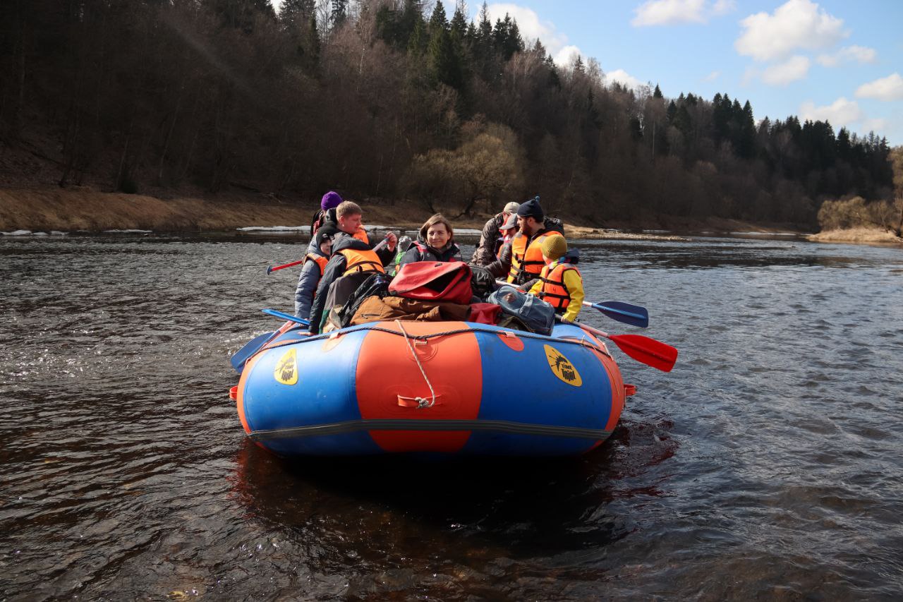 СПЛАВ ПО МОСКВЕ-РЕКЕ