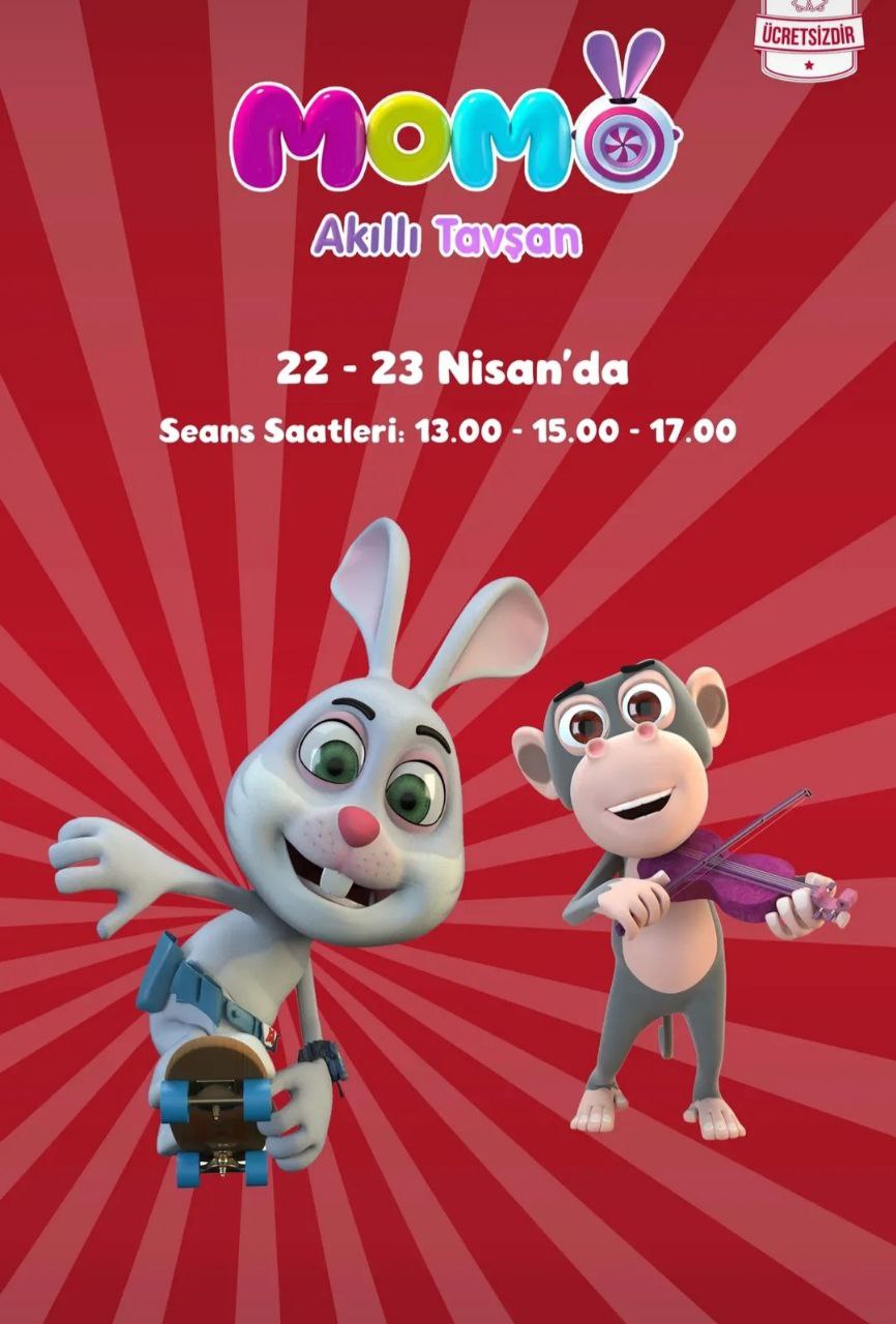 Умный зайчик Момо в ТЦ Özdilek