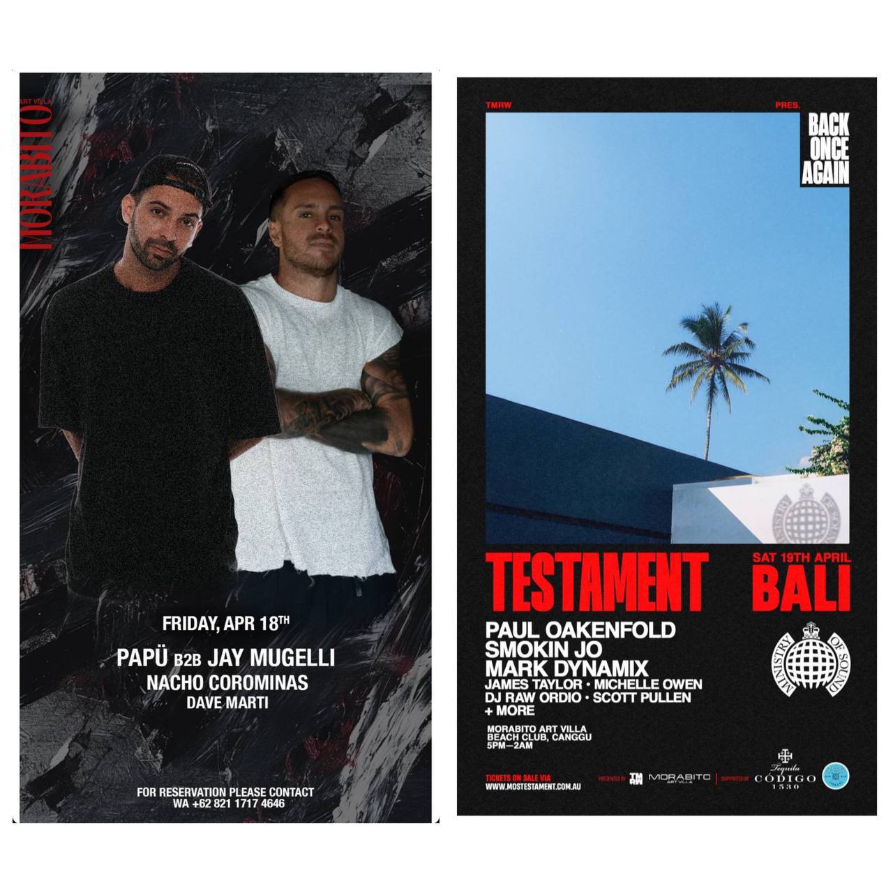 Тусовки и мероприятия в клубах и заведениях на неделю с 16 по 20 апреля 2025 года