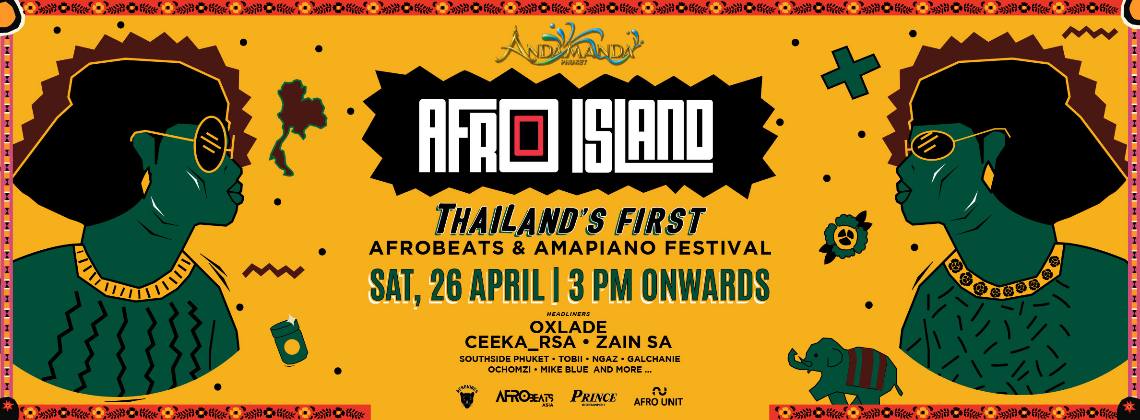 AFRO ISLAND 2025 с Oxlade на Пхукете