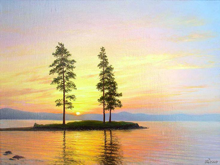 Мастер-класс по живописи маслом от Светланы Труновой