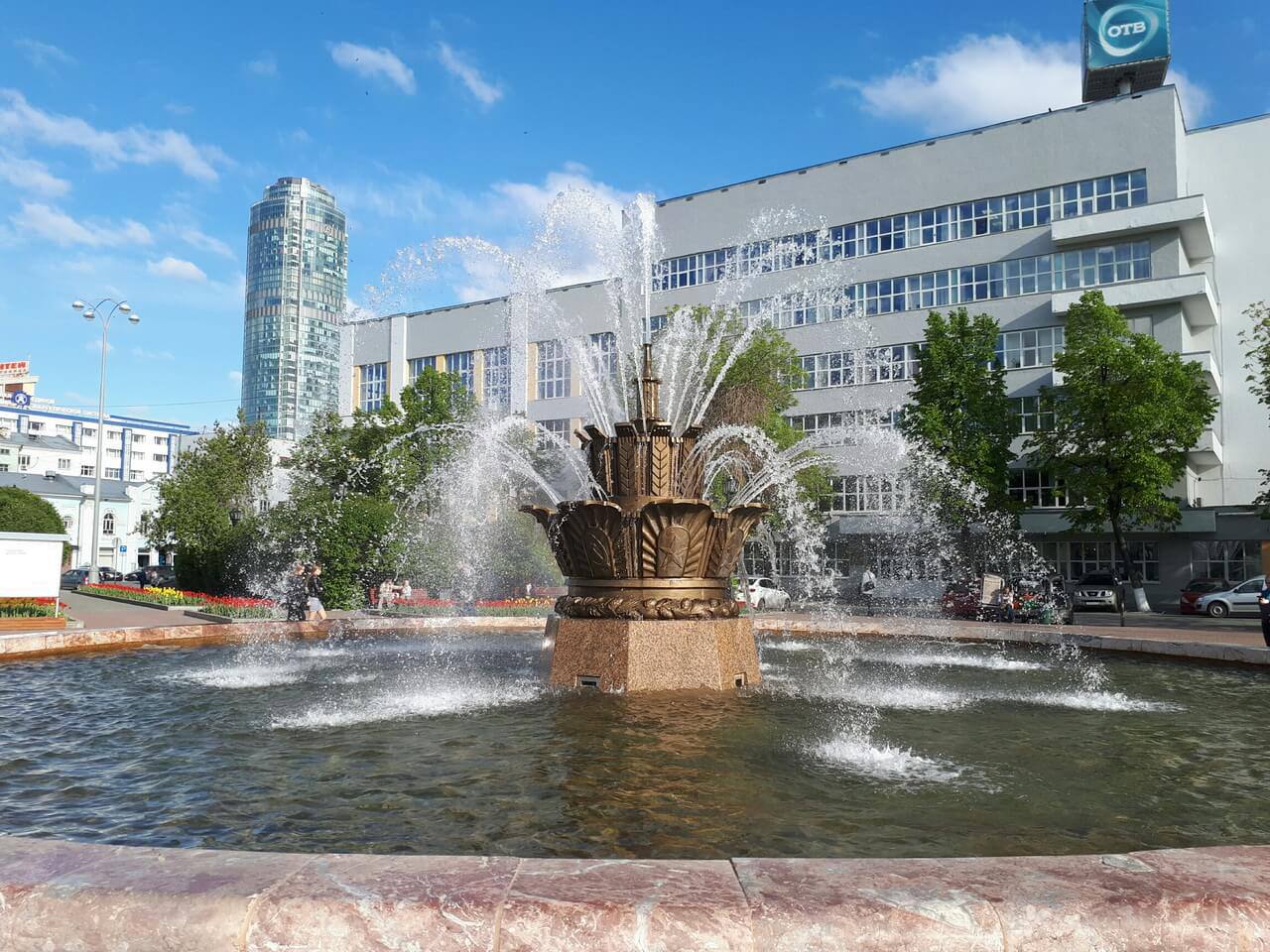 Сезон фонтанов начинается 1 мая