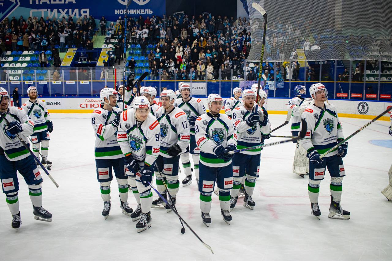 Хоккейный полуфинал Кубка Чемпиона России: "Югра" vs "Химик"