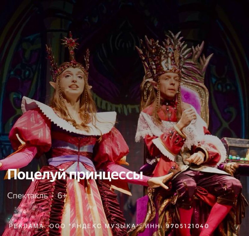 Спектакль «Поцелуй принцессы»
