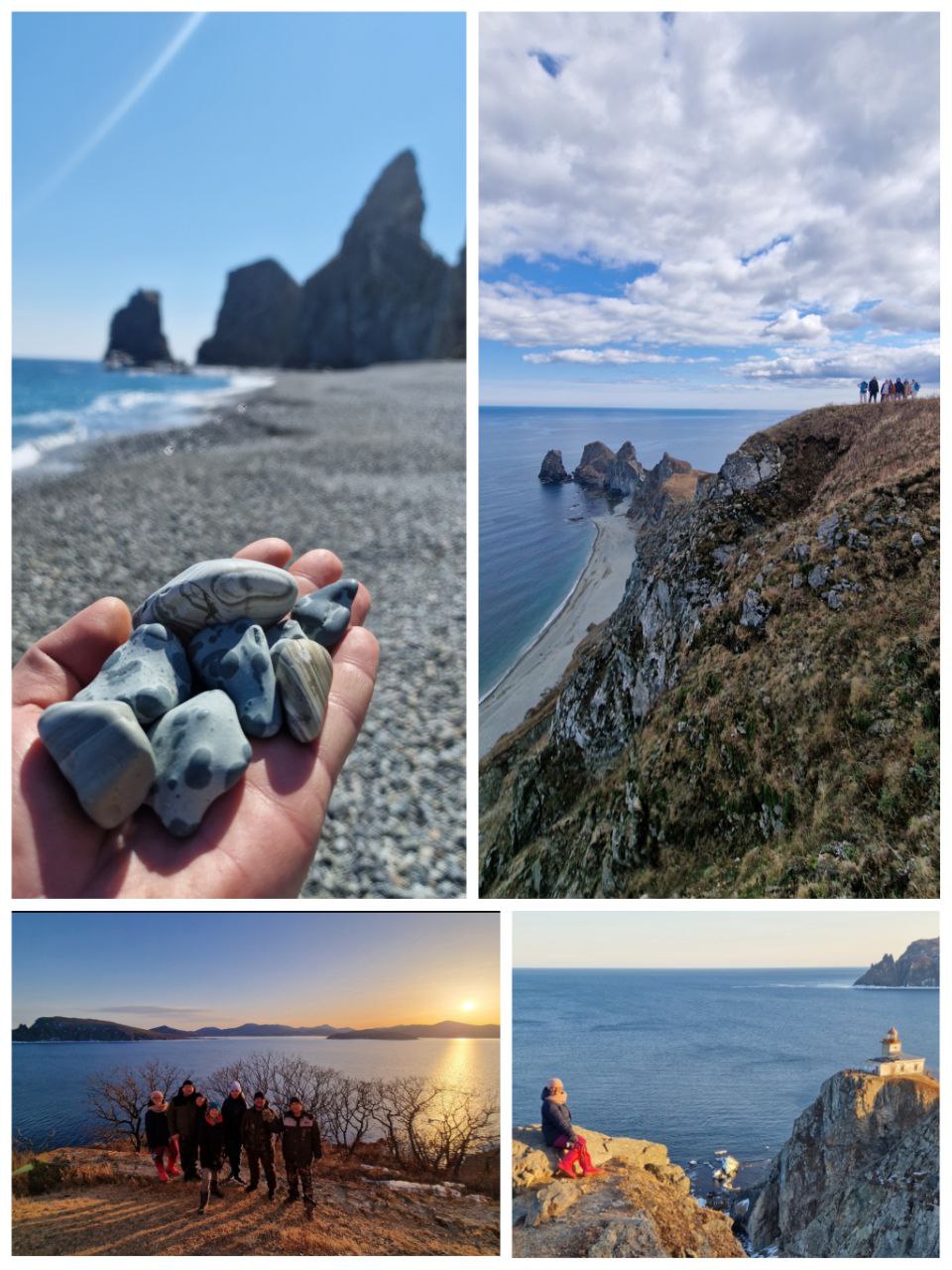 Маяк Балюзек и мыс 4 скал