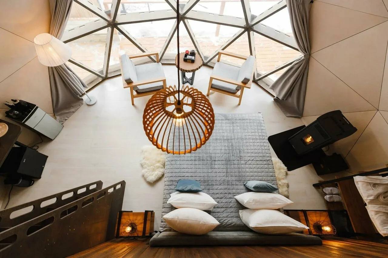 Архыз – домики-купола для настоящих ценителей природы🌲🏡🏔️ - Премиум глемпинг на свежем воздухе