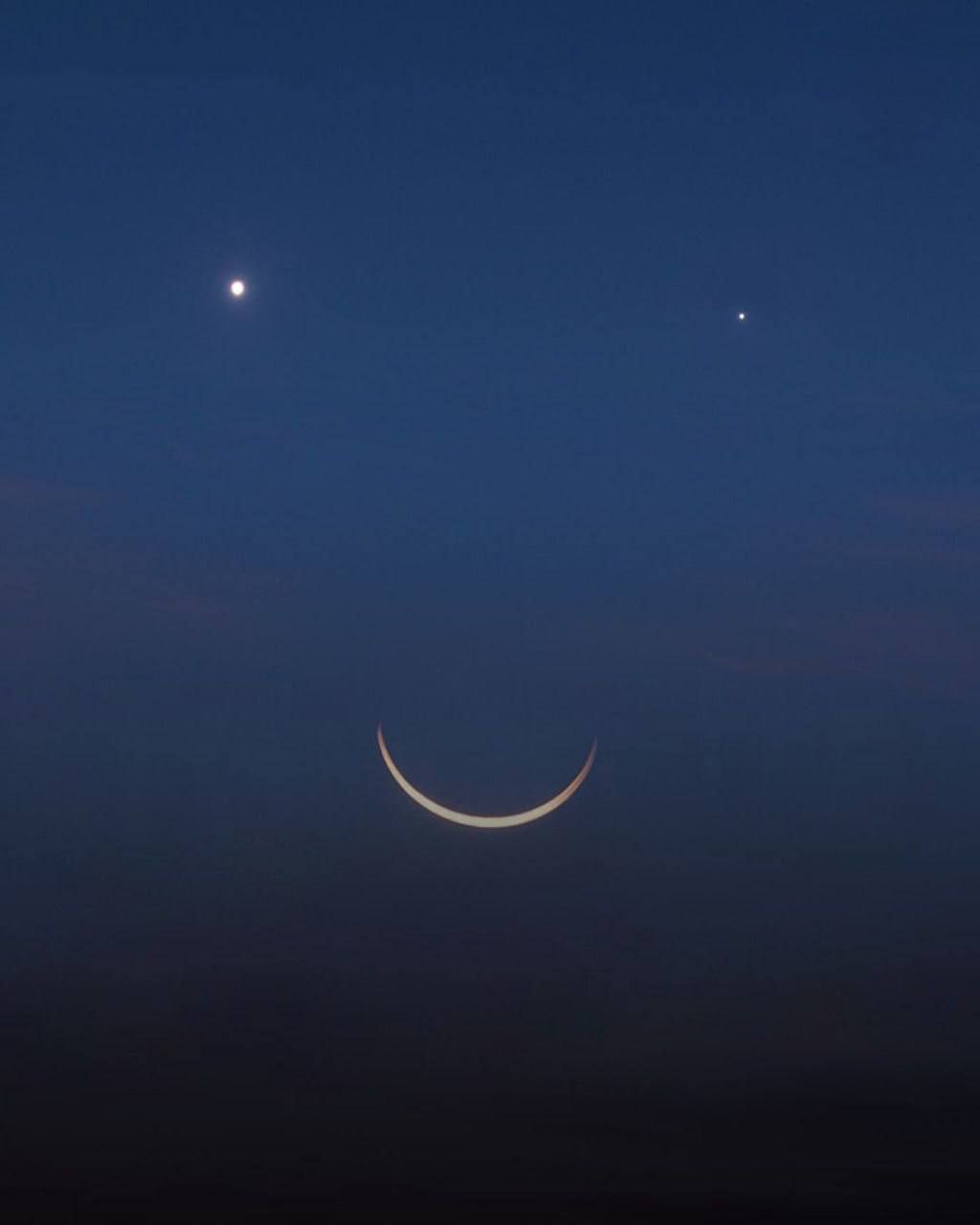 небесное явление 'улыбка' 25 апреля 2025 года