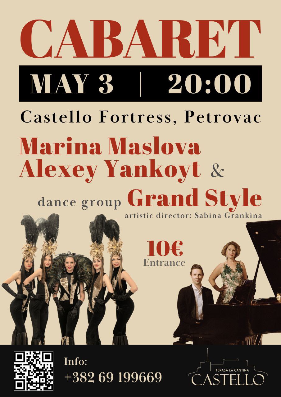 Концерт-кабаре в Castello (Петровац)