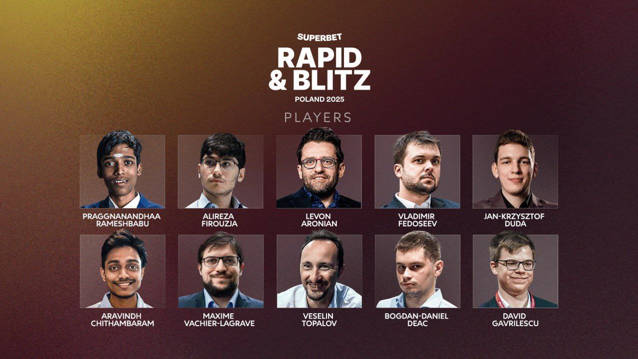 Grand Chess Tour 2025, этап Польша 2025