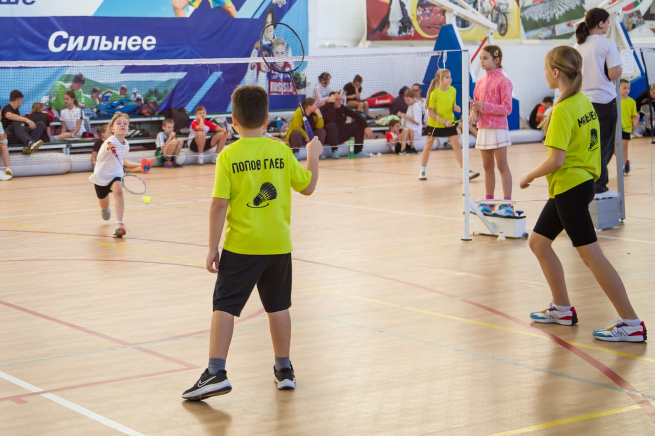 На корте – будущие чемпионы