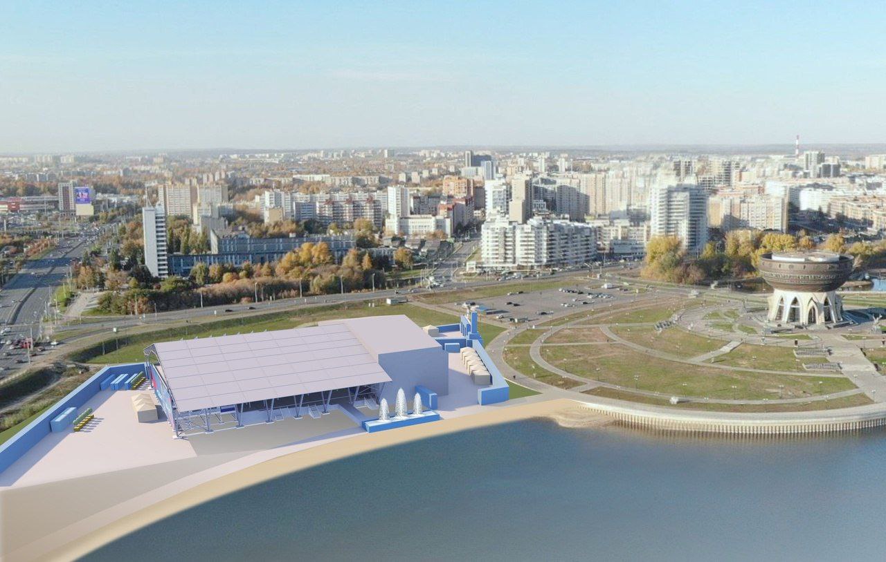 Постоянная сцена у Чаши и конкурс «Новая Волна» в Казани
