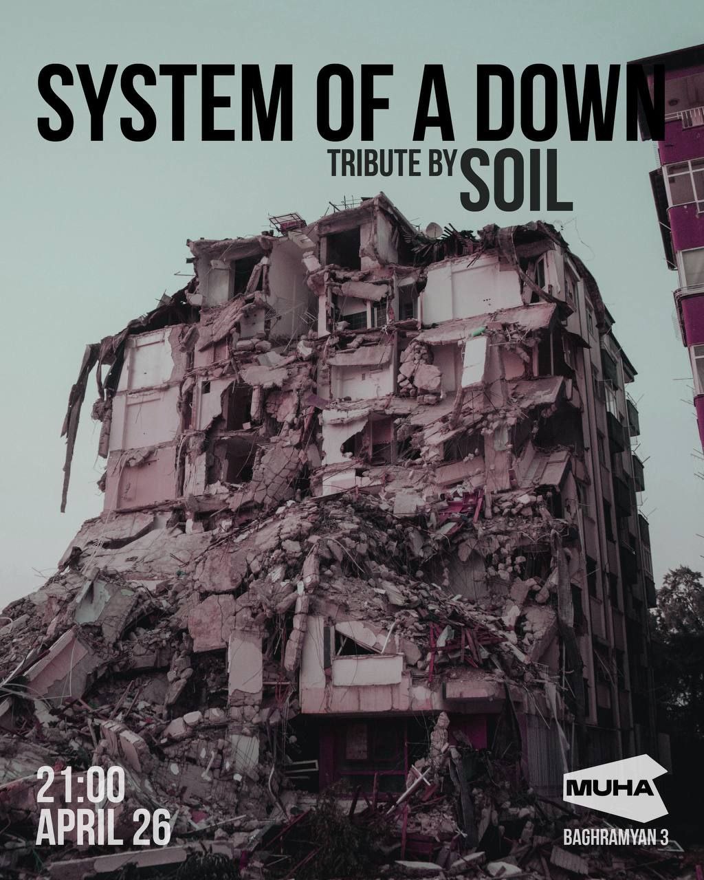Soil — трибьют-программа System of a Down в MUHA BAR