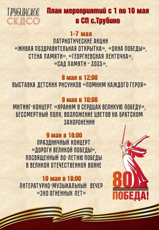 80-летие Победы в Трубино