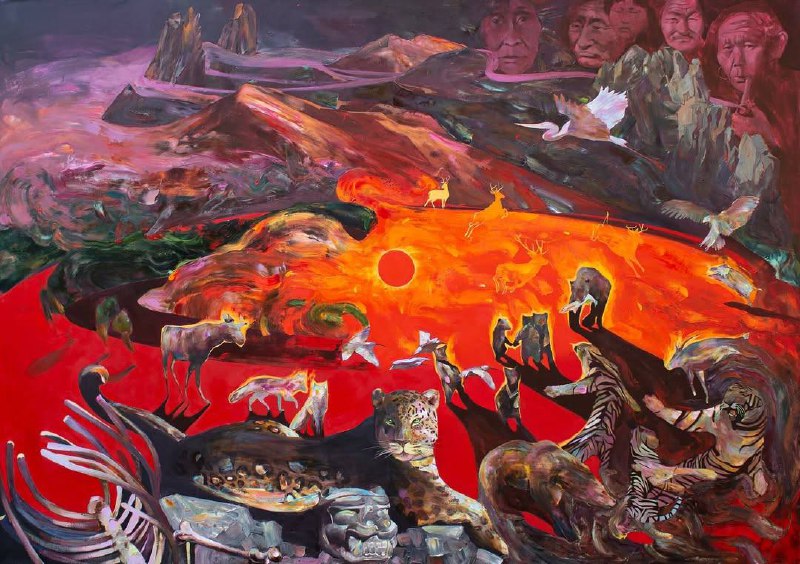 Земля огня — персональная выставка Романа Мартынова в Art Object gallery