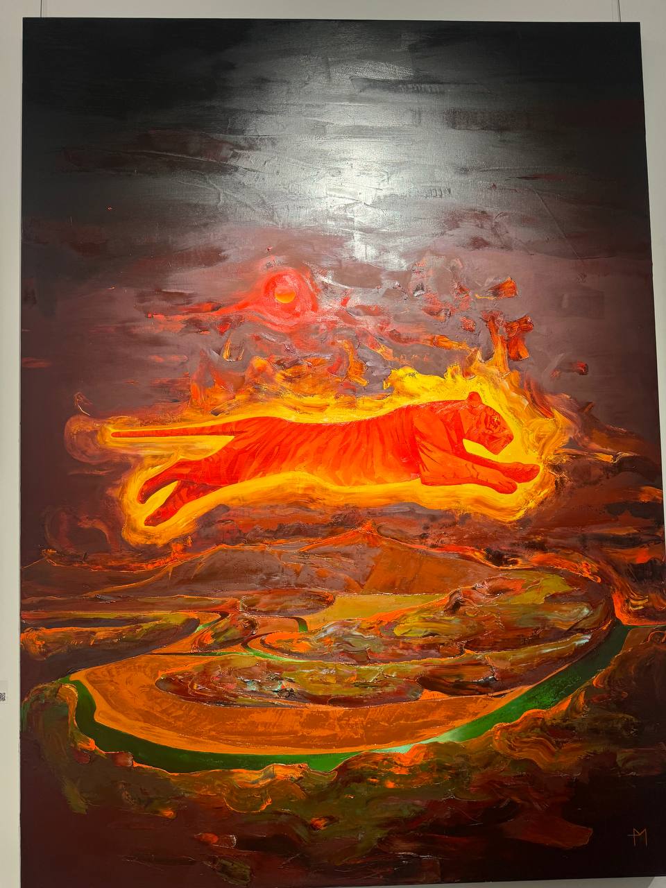 Земля огня — персональная выставка Романа Мартынова в Art Object gallery