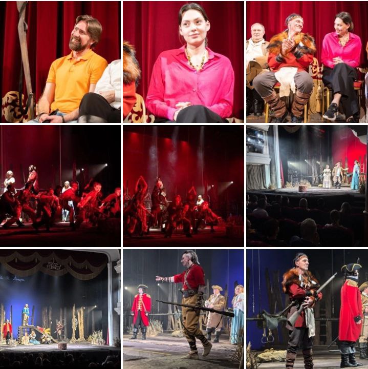 Премьера спектакля "Последний из могикан" в театре по роману Фенимора Купера