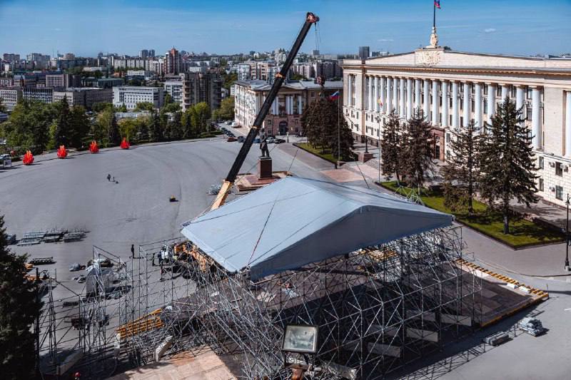 Концерт ко Дню Победы в Липецке