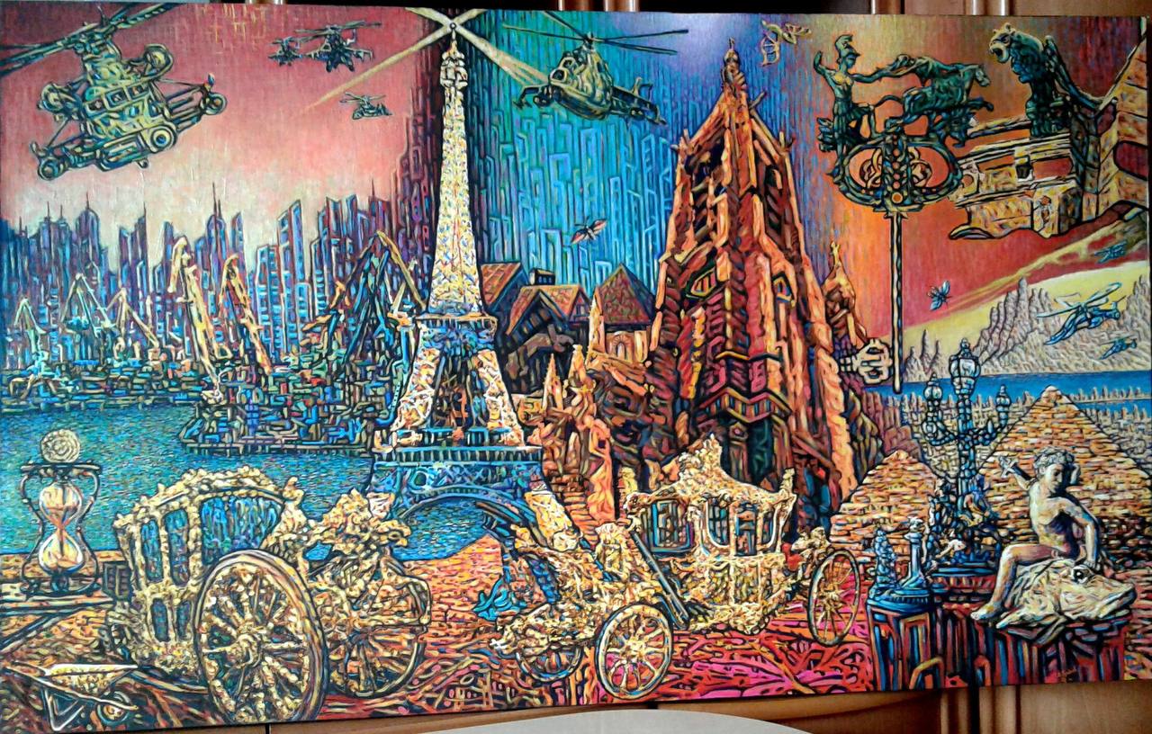 Арт-букет. Музыка и цвет