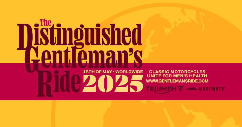 The Distinguished Gentleman's Ride