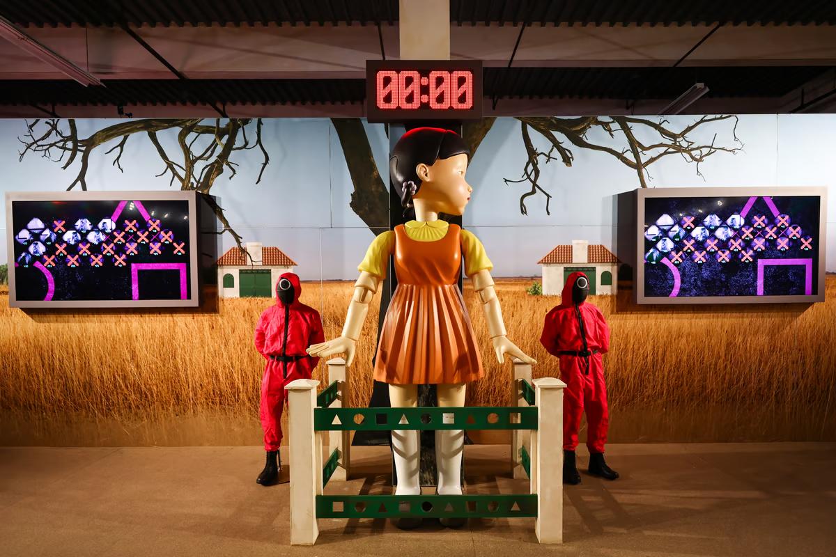 Squid Game: The Experience в Лондоне