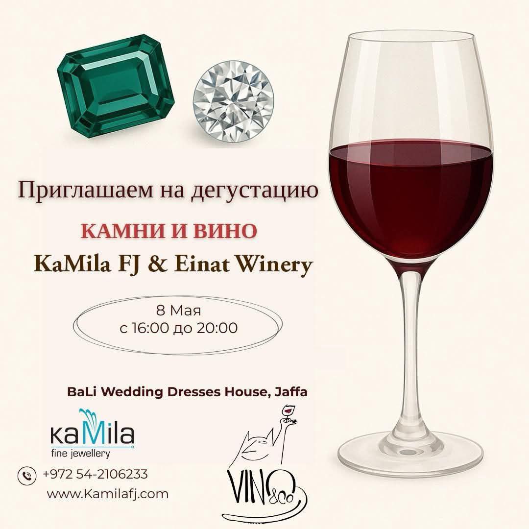 Дегустация вин и камней