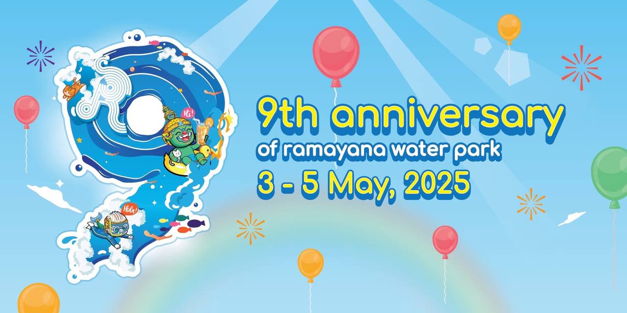 Грандиозный уикенд в честь 9-летия Ramayana Water Park