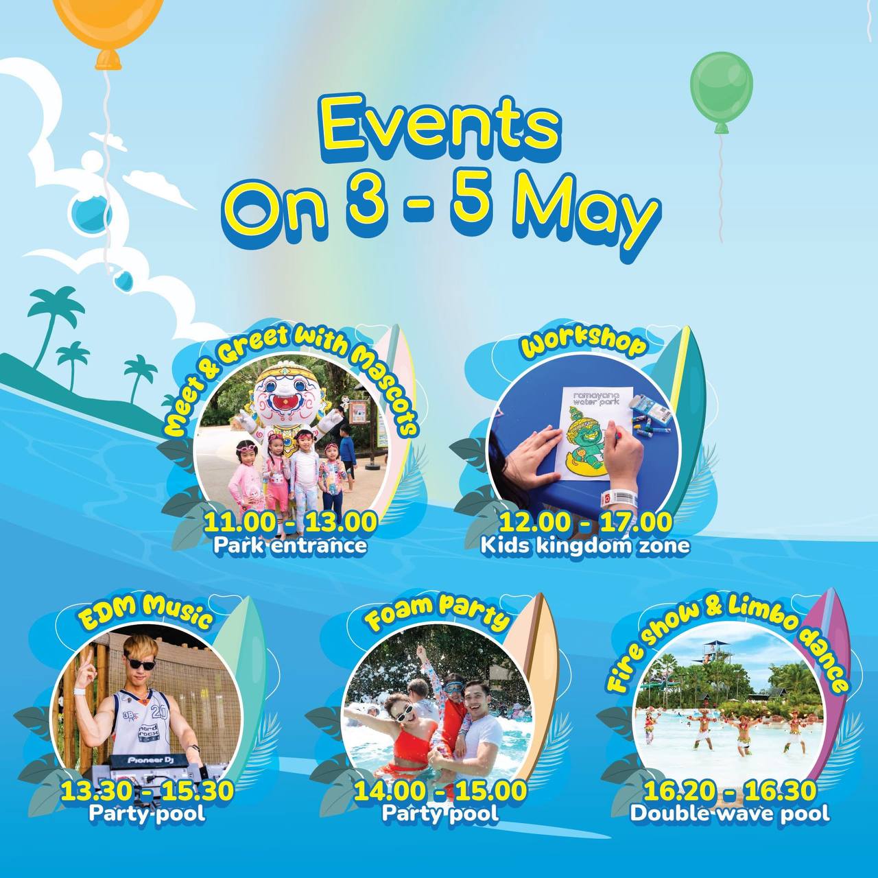 Грандиозный уикенд в честь 9-летия Ramayana Water Park